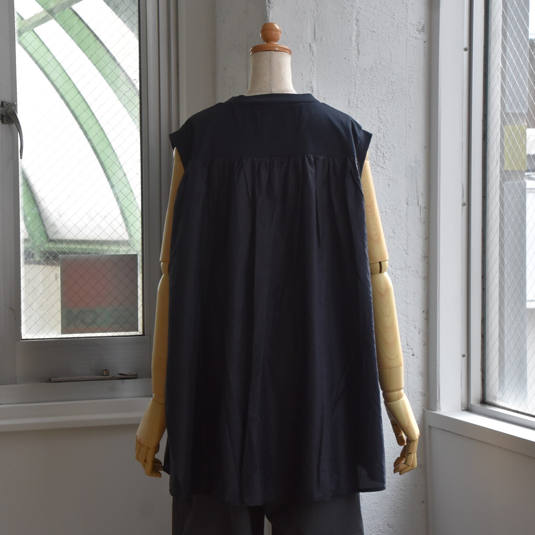TOUJOURS(トゥジュー) / Sleeveless Combination T-shirt【2色展開】 #FM42XC09-AA(4)