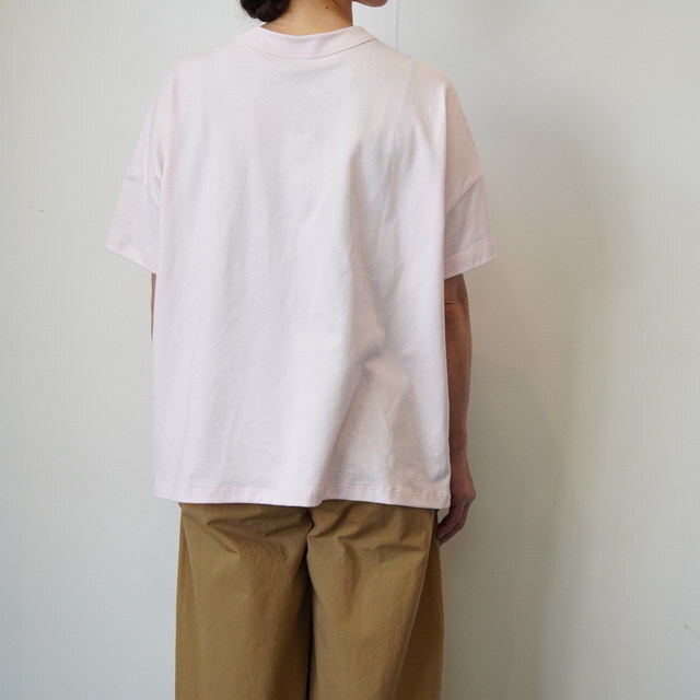 TRAVAIL MANUEL(トラバイユマニュアル) クラシック天竺 スリットT #2014-51(4)