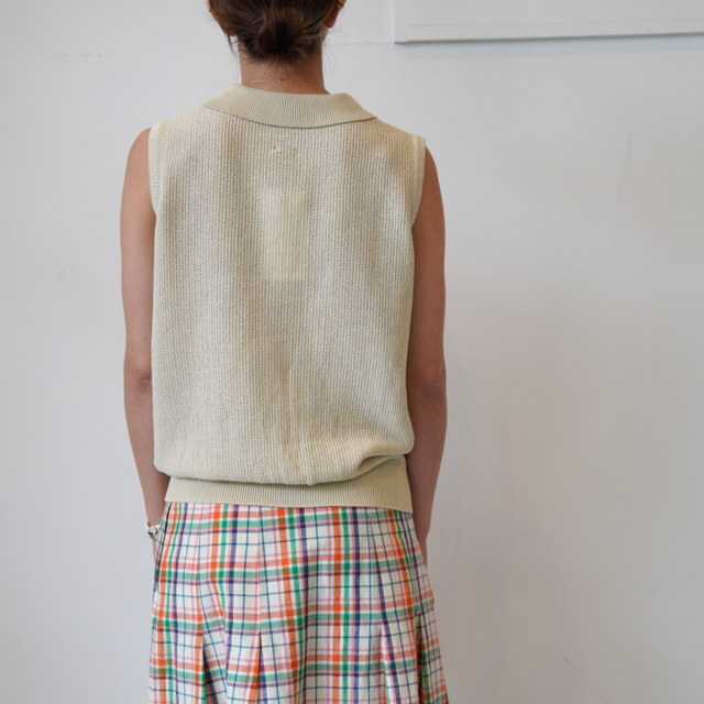 BATONER(バトナー) OX SUMMER KNIT NO SLEEVE SKIPPER#BN-25SL-054(4)