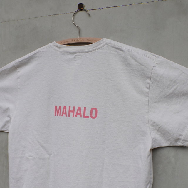 SUNSHINE+CLOUD (サンシャインクラウド) T-shirt ALOHA MAHALO#AL-SS(4)