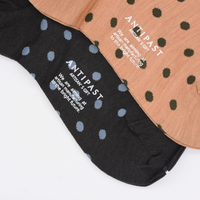 ANTIPAST (アンティパスト)/ POLKA DOTS SOCKS(2色展開) (5)