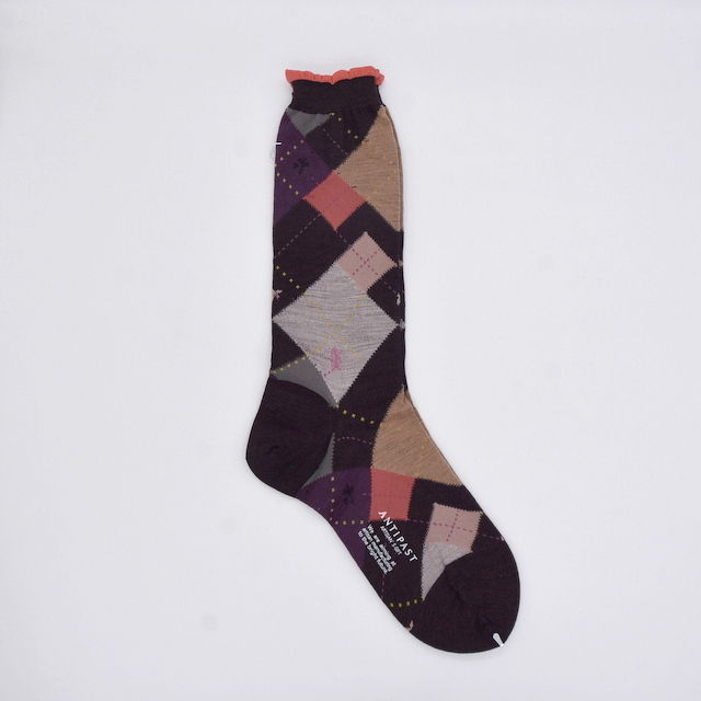 ANTIPAST (アンティパスト)/ ARGYLE+argyle SOCKS(4色展開) (5)