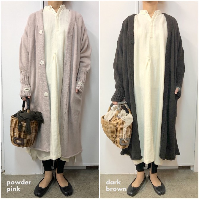 【30%OFF SALE】GASA*(ガサ) 窓辺の空気 ロングカーディガン(2色展開) 13193-16305【K】(5)