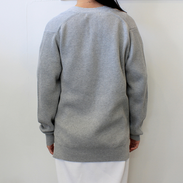 Graphpaper(グラフペーパー)【20 SS】High Density Cotton Knit Cardigan_GL201-80078【K】(5)
