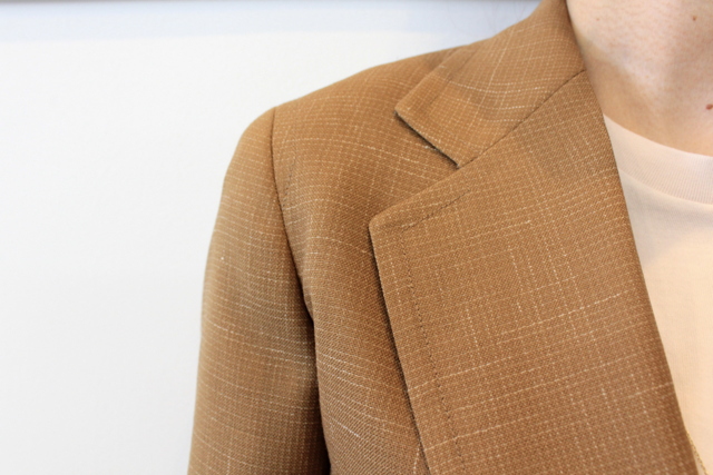 AURALEE(オーラリー) 【20SS】WOOL CUPRA LINEN CLOTH JACKET_A20SJ04CL【K】(5)