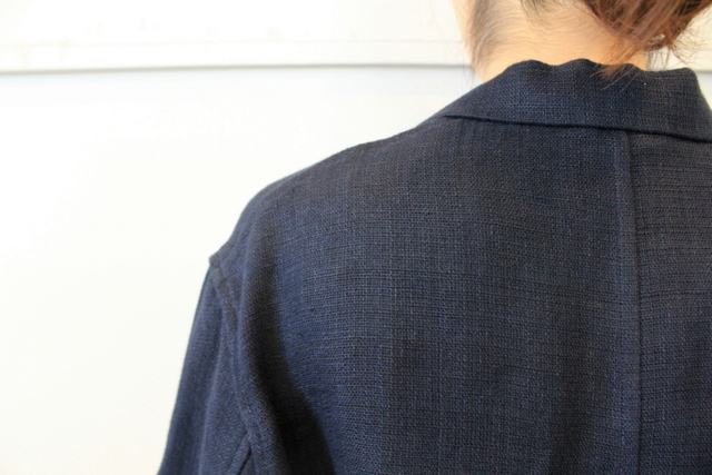 AURALEE(オーラリー) 【20SS】LINEN DOUBLE FACE BLOUZON _A20SB03WL【K】(5)