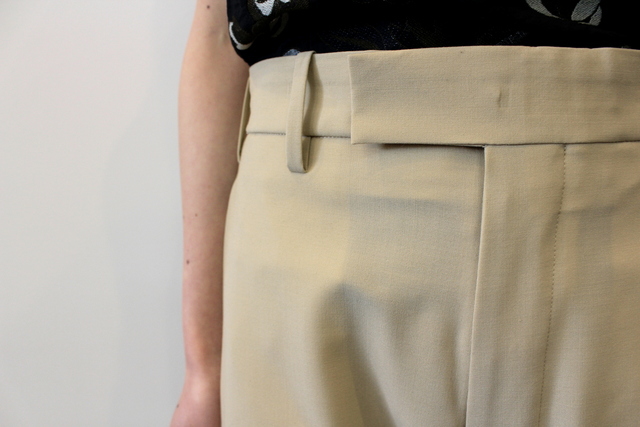YOKE(ヨーク)【20SS】BACK SLIT STRAIGHT PANTS_YK20SS0103P【K】(5)