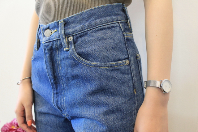 AURALEE(オーラリー) 【20SS】WASHED HARD TWIST DENIM 5P PANTS_A20SB10DM【K】(5)