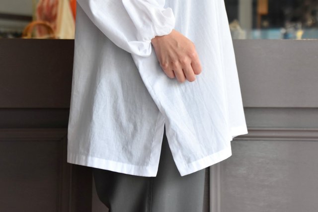 【30% off sale】YLÉVE(イレーヴ) 【2020】COTTON BLOUSE(2色展開) #168-0150050(5)