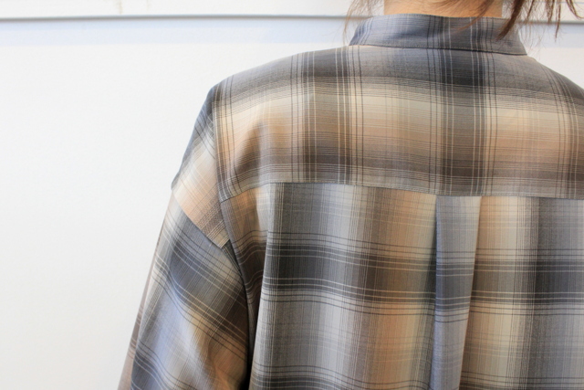 AURALEE(オーラリー)【20AW】SUPER LIGHT WOOL CHECK MAXI OP_A20AD02LC【K】(5)