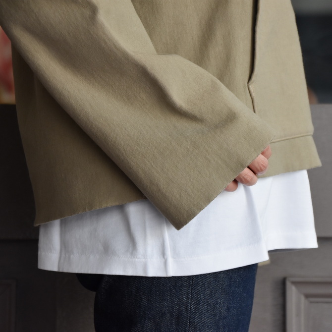 AURALEE(オーラリー) SUPER MILLED SWEAT CUT-OFF P/O PARKA #A20AP04SM(5)