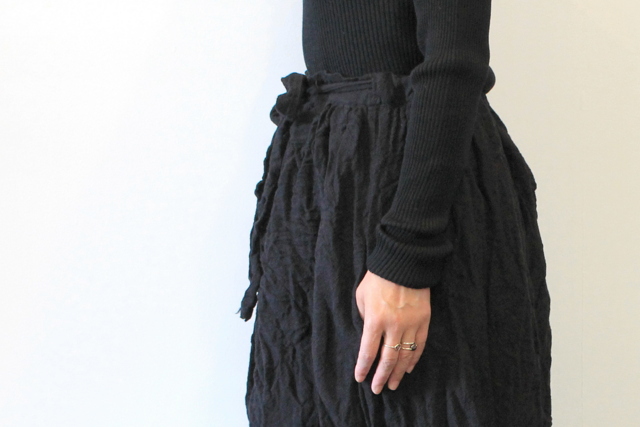 DANIELA GREGIS(ダニエラ グレジス) GONNA SKIRT_G88KW-W1961【K】(5)