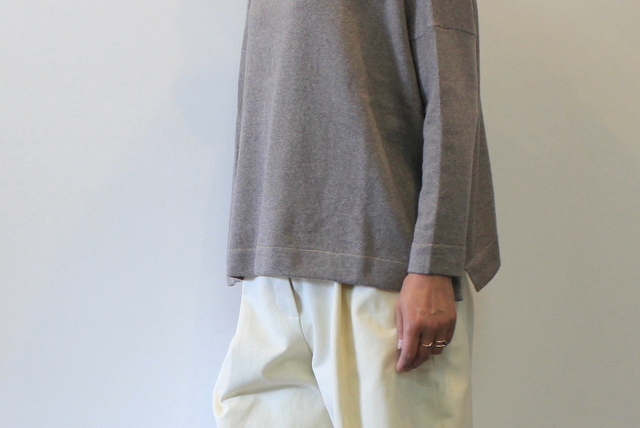 DANIELA GREGIS(ダニエラ グレジス) BOATNECK SWEATER_MB1P-W44【K】(5)