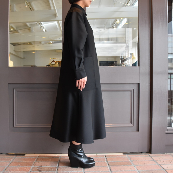 TENNE HANDCRAFTED MODERN(テン ハンドクラフテッドモダン) MERMAID SHIRT DRESS #002DR(5)