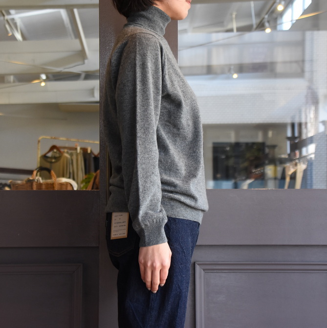 YAECA(ヤエカ) 12G CASHMERE ニットタートルネック #09257(5)