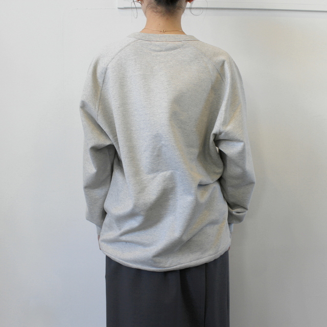 AURALEE(オーラリー)【21SS】SUPER SOFT SWEAT DRAW CODE BIG P/O(2色展開)_A21SP04GU【K】(5)