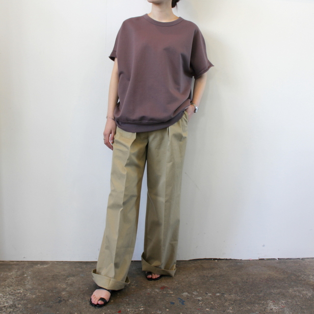 AURALEE(オーラリー)【21SS】SUPER SOFT SWEAT BIG SLEEVELESS(2色展開)_A21SP05GU【K】(5)