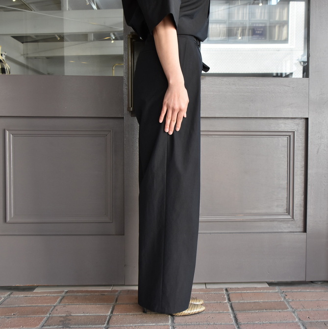 AURALEE(オーラリー)WADHED FINX RIPSTOP CHAMBRAY BELTED PANTS #A21SP07FL(5)