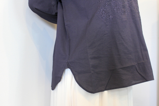 maison de soil(メゾンドソイル) BACK OPENING CREW SHIRT_NMDS19521【K】(5)