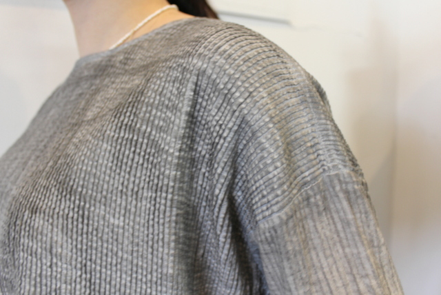 maison de soil(メゾンドソイル) MINI PINTUCK BLOUSE_NMDS21171【K】(5)
