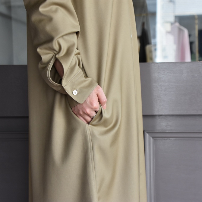 CristaSeya(クリスタセヤ)/Oversized maxi mao shirt dress(5)