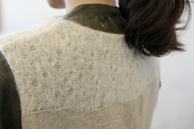 GASA*(ガサ) 雪を纏う レースニットベスト_13213-13406【K】(5)