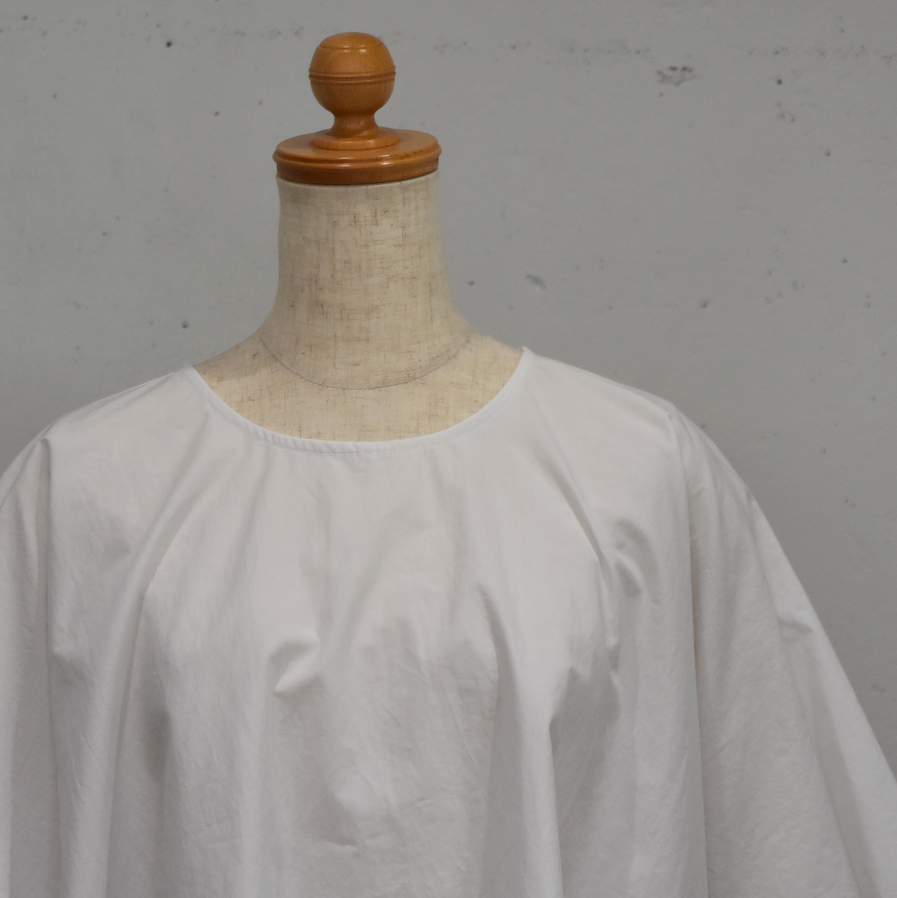 SACRA (TN) / COTTON LINEN TYPEWRITER TOP(5)