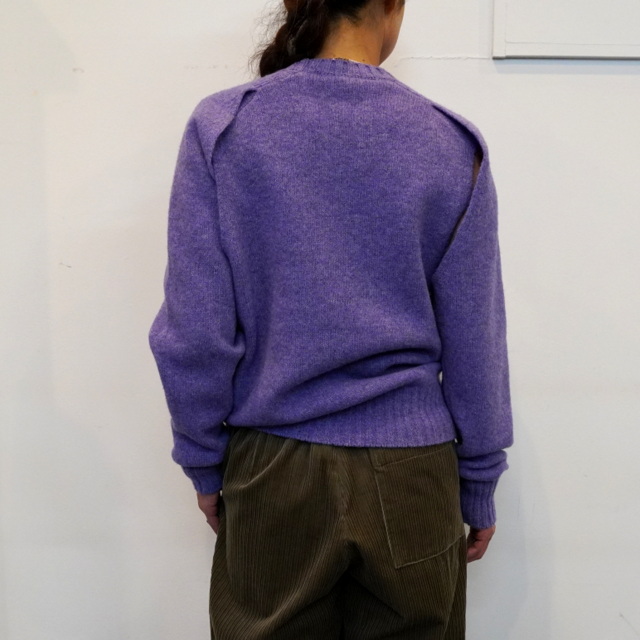 BOWTE(ƒoƒEƒg) 5G SHETLAND TASTE CREW NECK #232-03-0009(5)