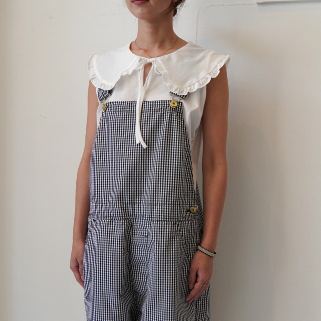 MASTER&Co.(マスター&コー) GINGHAM CHECK NEW OVERALLS #MC1583(5)
