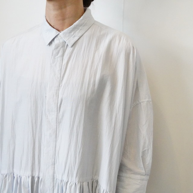 TOUJOURS(トゥジュー) RANDOM PLEATED HALF SLEEVE SHIRT DRESS #MM43RD04(5)