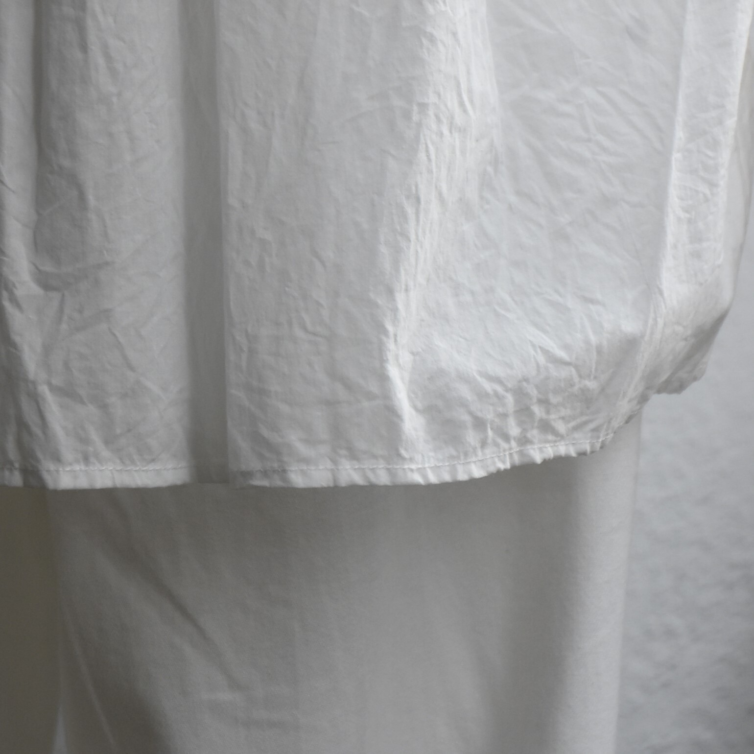 TOUJOURS(トゥジュー) / Pleated Sleeveless Long Shirt #MM42YS02-AA(5)