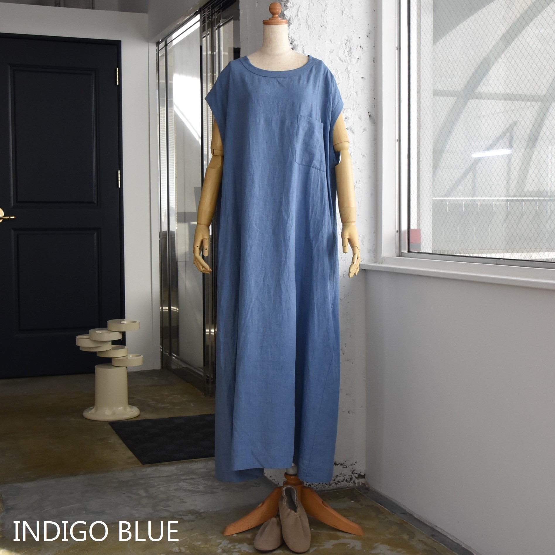 TOUJOURS(トゥジュー) / Pocket Big Tank Dress【2色展開】 #YM42SD04-AA(5)