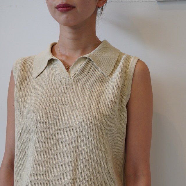 BATONER(バトナー) OX SUMMER KNIT NO SLEEVE SKIPPER#BN-25SL-054(5)
