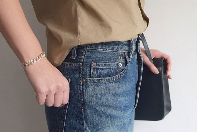 MADISONBLUE(マディソンブルー) HIGH WAIST DENIM ハイウエストデニム【K】(6)