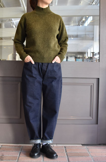 YAECA(ヤエカ) 7G wool ニット タートルネック(2色展開)(6)