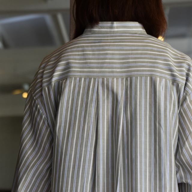 【40%off sale】 CristaSeya(クリスタセヤ)/ STRIPED MAXI SHIRT DRESS(6)