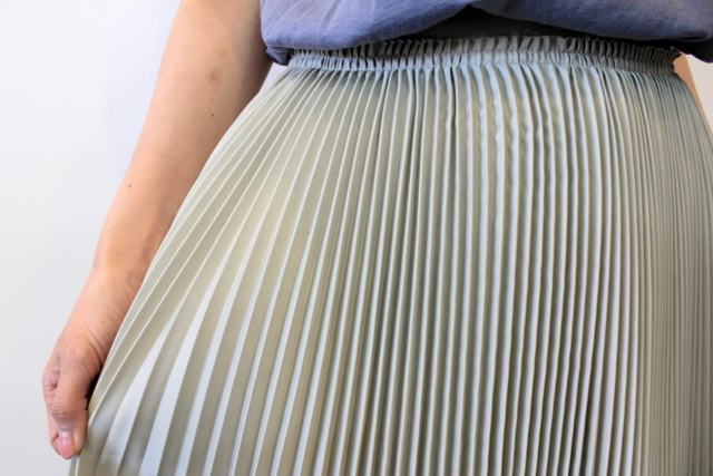 【30% off sale】YLÉVE(イレーヴ) 【20SS】CHINO PLEATS SKIRT_168-0130567【K】(6)