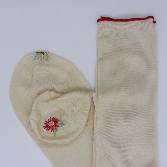 ANTIPAST (アンティパスト)/ EMBROIDERY ON TOE SOCKS (3色展開) (6)