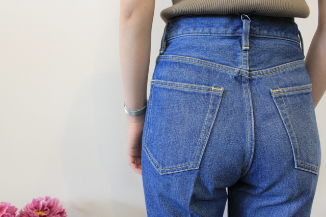 AURALEE(オーラリー) 【20SS】WASHED HARD TWIST DENIM 5P PANTS_A20SB10DM【K】(6)