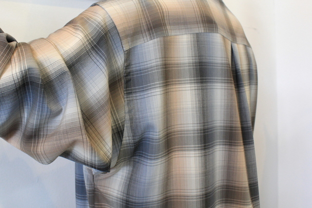 AURALEE(オーラリー)【20AW】SUPER LIGHT WOOL CHECK MAXI OP_A20AD02LC【K】(6)