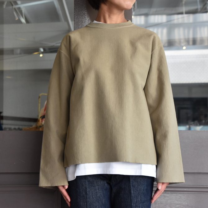 AURALEE(オーラリー) SUPER MILLED SWEAT CUT-OFF P/O #A20AP05SM(6)