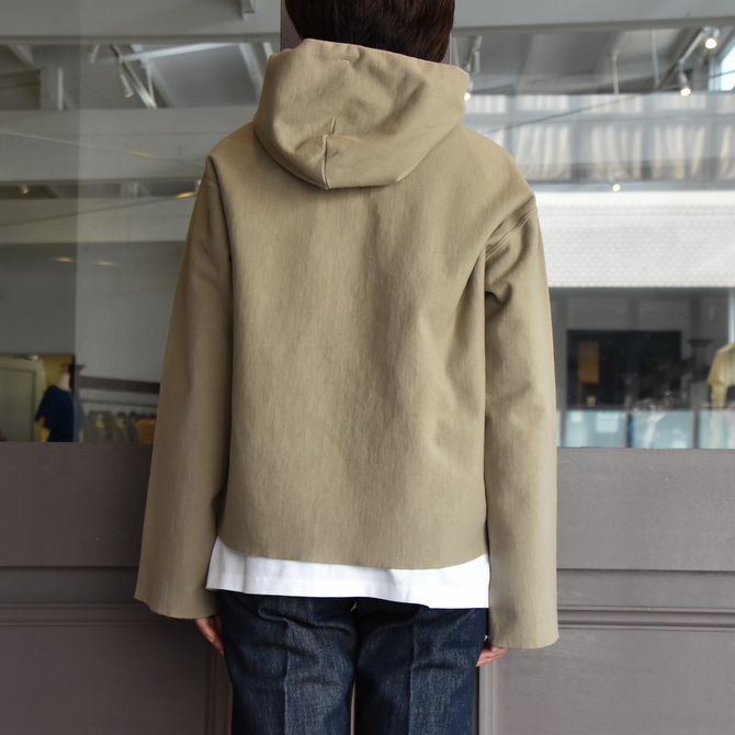AURALEE(オーラリー) SUPER MILLED SWEAT CUT-OFF P/O PARKA #A20AP04SM(6)