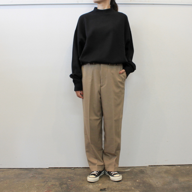 LENO&Co.(リノアンドコー) 【20AW】MOCK NECK LONG T-SHIRT_H2002CS002【K】(6)
