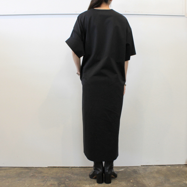 Graphpaper(グラフペーパー)【20 AW】Compact Ponte Cut Off Dress _GL203-60036B【K】(6)