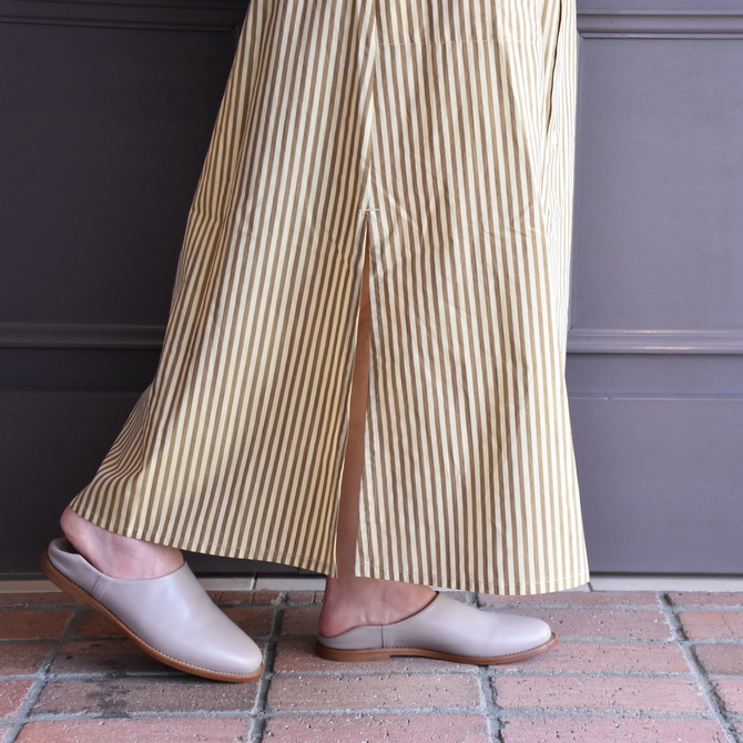 CristaSeya(クリスタセヤ)/ GATHERED COTTON MAO SHIRT DRESS #01SA-ST(6)