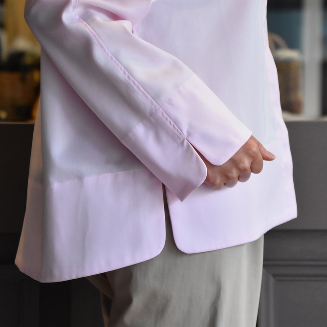 TENNE HANDCRAFTED MODERN(テン ハンドクラフテッドモダン) GUSSET SL SHIRT WITH COLLAR #0013-21SS(6)