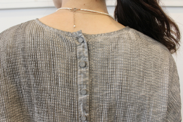 maison de soil(メゾンドソイル) MINI PINTUCK BLOUSE_NMDS21171【K】(6)