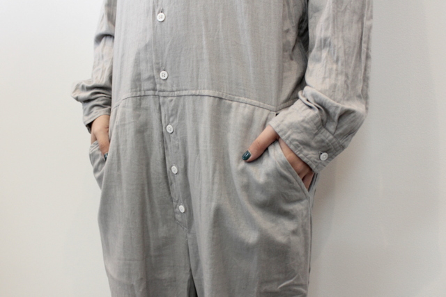 TOUJOURS(トゥジュー)【21AW】Band Collar All-in-one Suit_TM35MP04【K】(6)