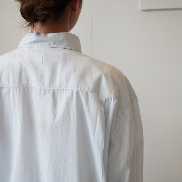 Vas-y Lentement(ヴァジーラントモン)REGULAR COLLAR L/SL SHIRT #NVL2411CB(6)