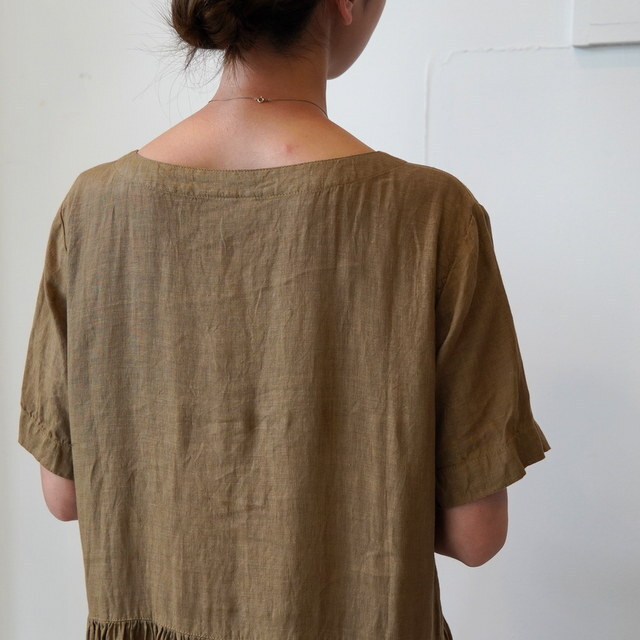 ARMEN(アーメン) BOAT NECK S/SL ONEPIECE #NAM1632LP(6)